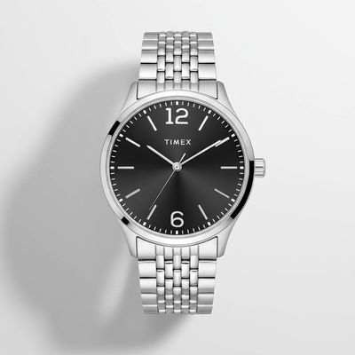 Timex Black Dial Analog Watch Unisex